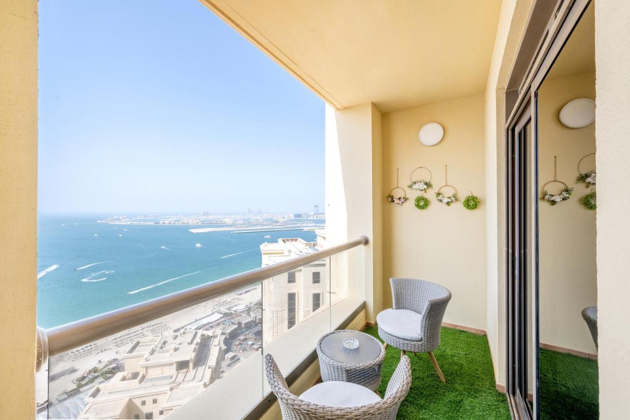 Jbr Amwaj 4 , Upgraded Sea And Ain Dubai Views, 2M Walk To Beach By Gardenia Suitse Екстер'єр фото