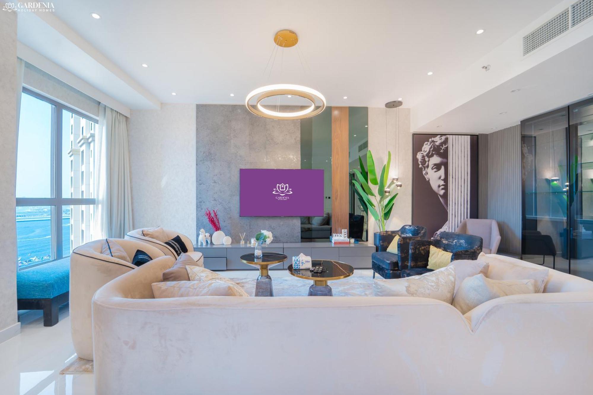 Jbr Amwaj 4 , Upgraded Sea And Ain Dubai Views, 2M Walk To Beach By Gardenia Suitse Екстер'єр фото