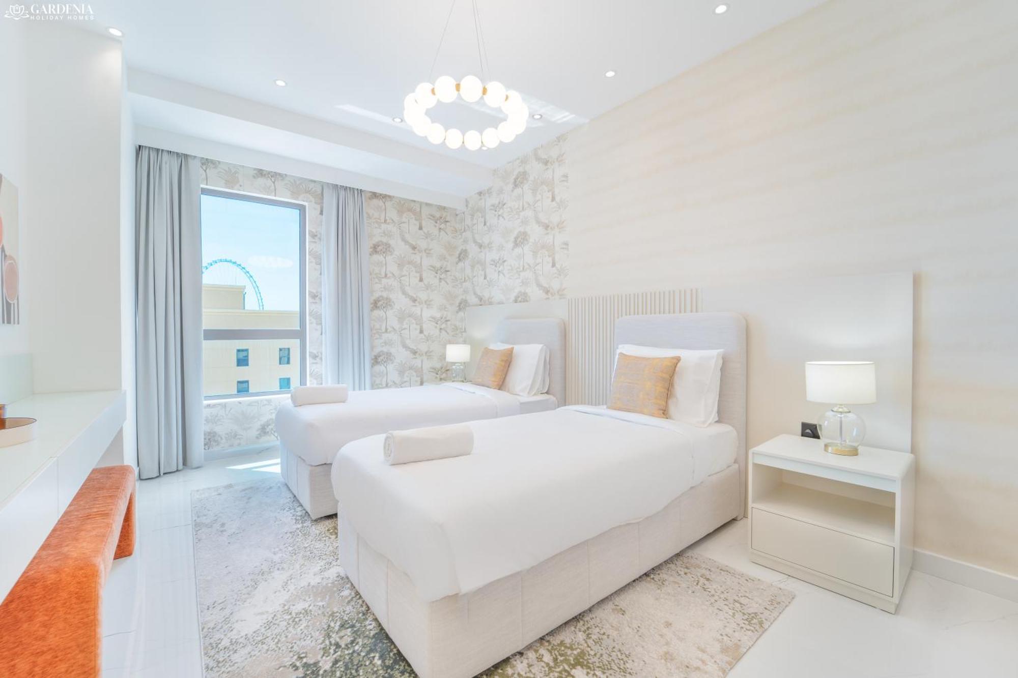 Jbr Amwaj 4 , Upgraded Sea And Ain Dubai Views, 2M Walk To Beach By Gardenia Suitse Екстер'єр фото