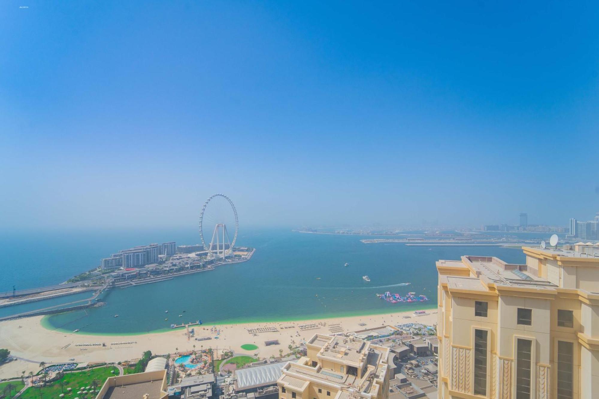 Jbr Amwaj 4 , Upgraded Sea And Ain Dubai Views, 2M Walk To Beach By Gardenia Suitse Екстер'єр фото